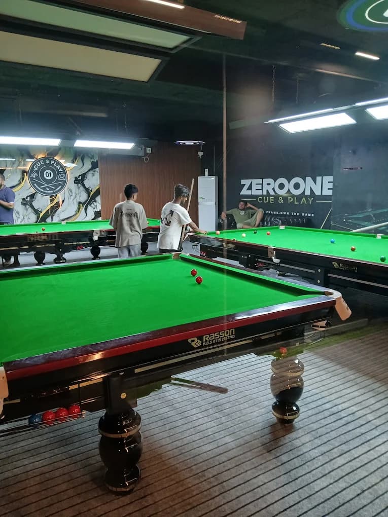 Snooker at ZeroOne